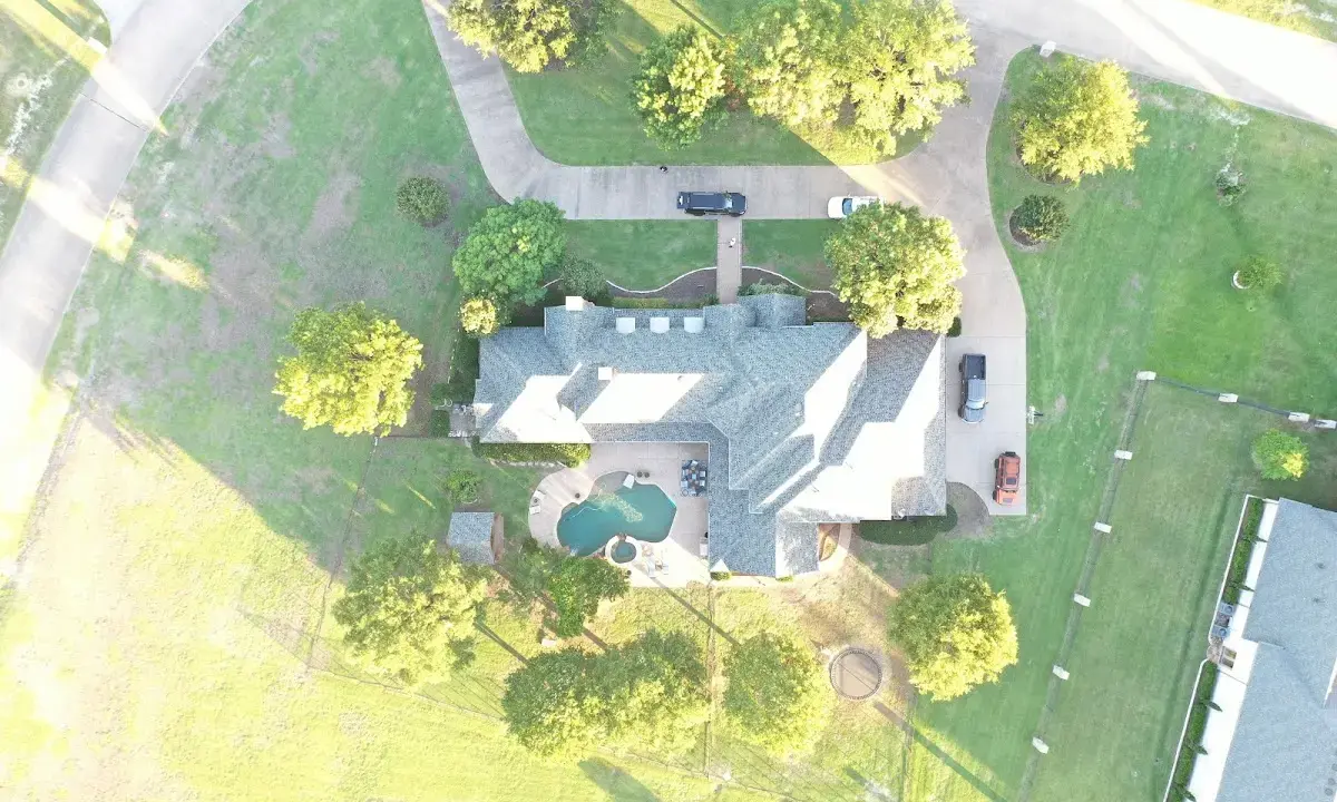 New shingle roof installation on a home in Warrenville